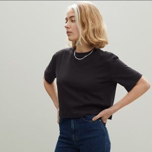Everlane Organic Cotton Cropped Tee